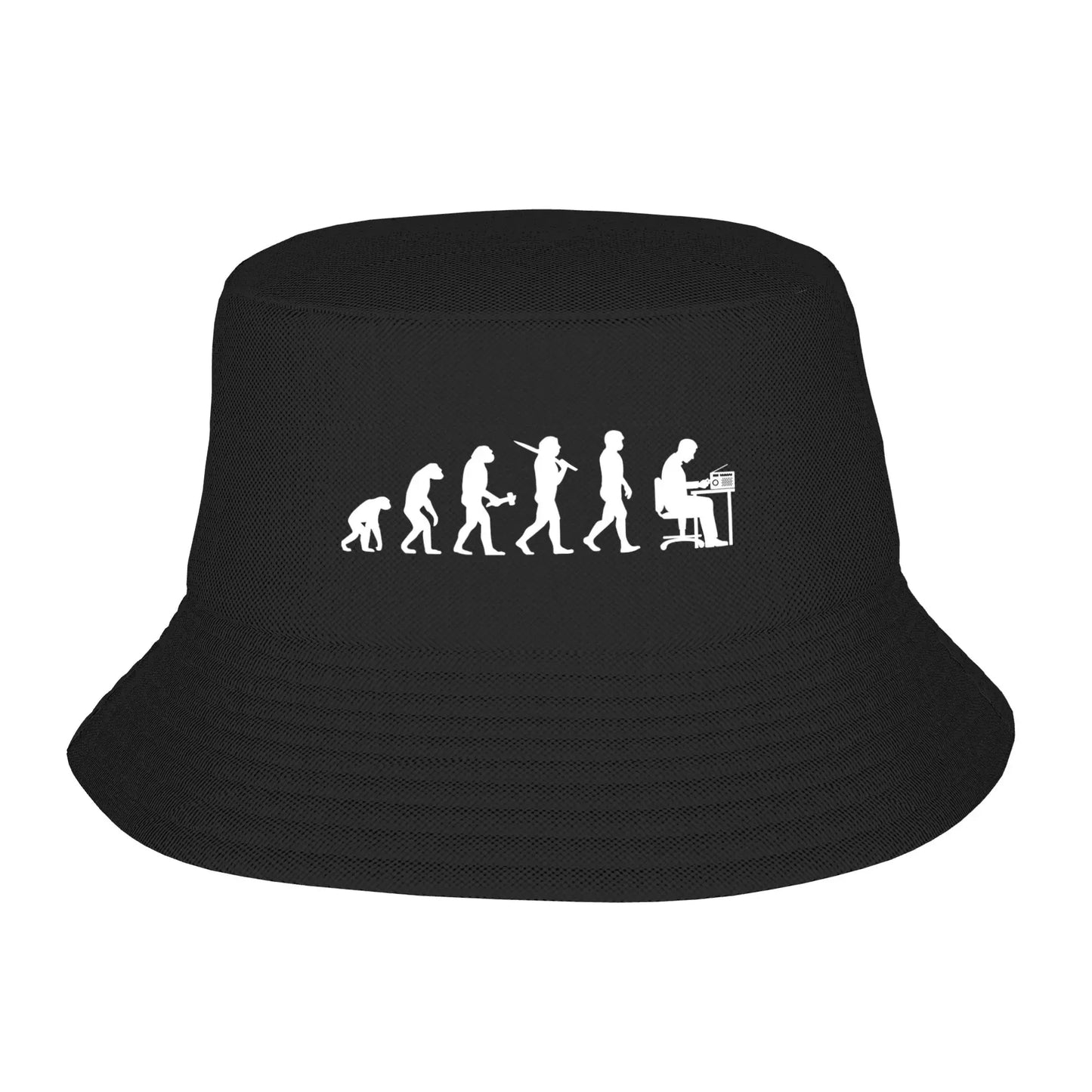Ham Radio Operator Vintage Travel Bucket Hat