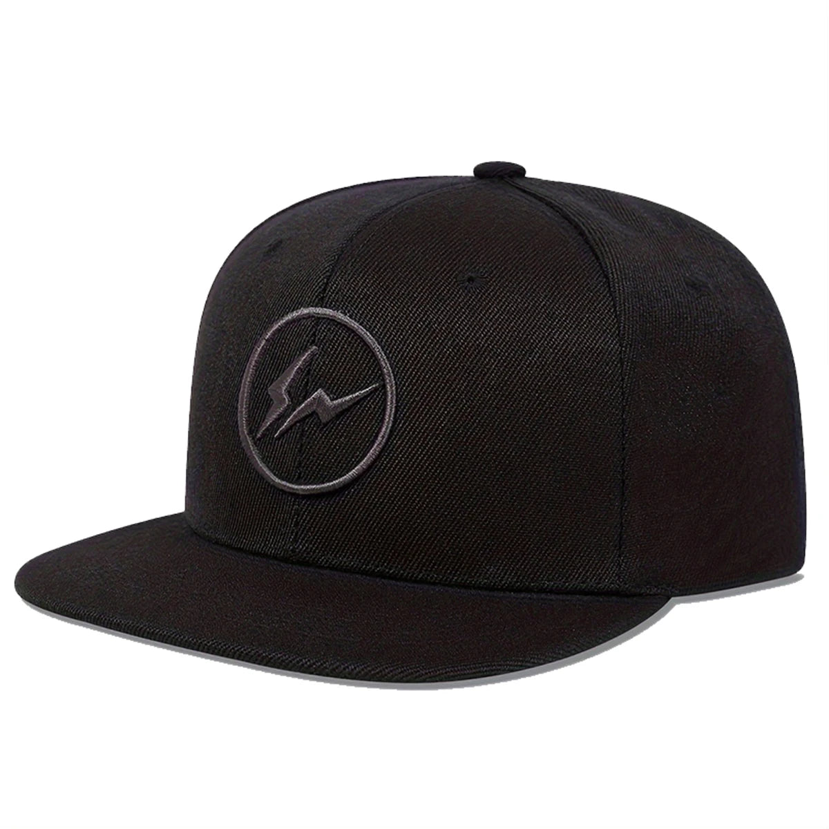 Unisex Lightning Embroidery Hip-hop Hats