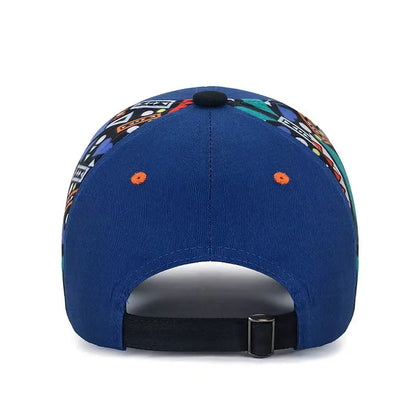 Printed Embroidered Casual Baseball Cap