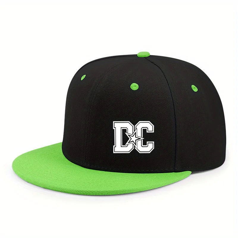Unisex Letter Print Hip Hop Snapback Cap