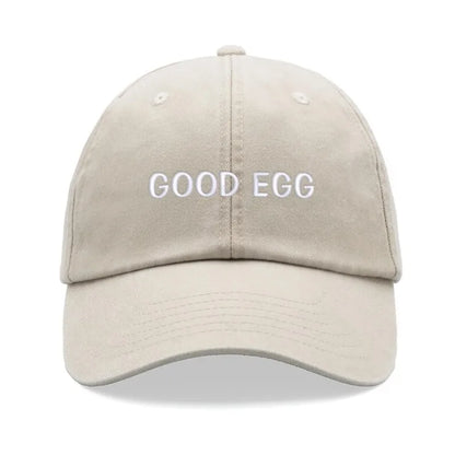 Good Egg Vintage Washed Baseball Cap