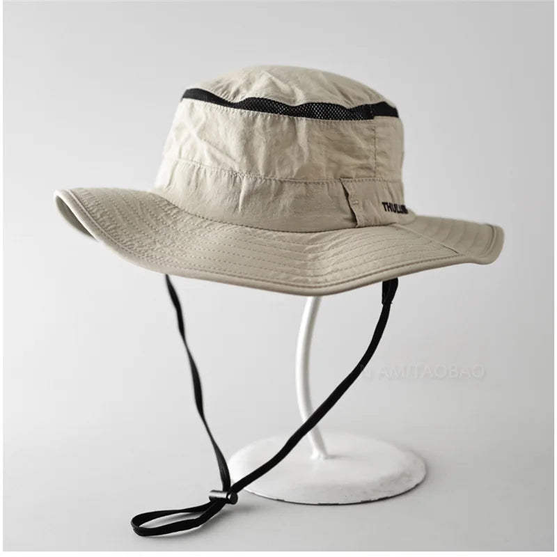 Unisex Quick Dry Mesh Bucket Hat