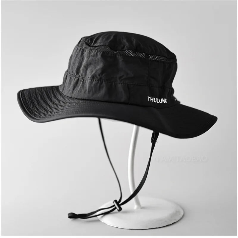 Unisex Quick Dry Mesh Bucket Hat