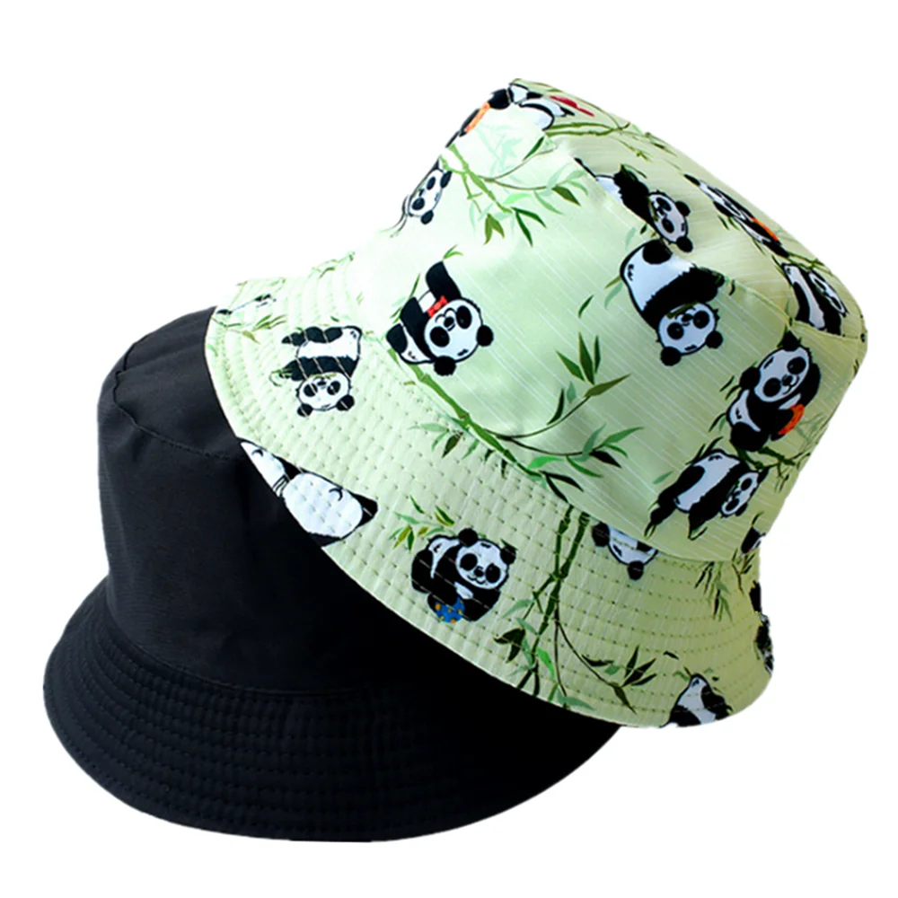 Unisex Double Sided Panda Bucket Hat