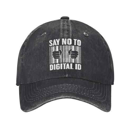 Say No To Digital ID British Baseball Cap