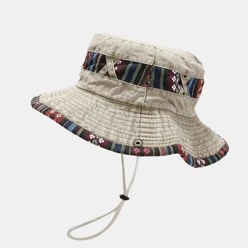 Cotton National Wind Bucket Hat