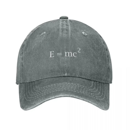 E Equals Mc2 Funny Tactical Baseball Cap
