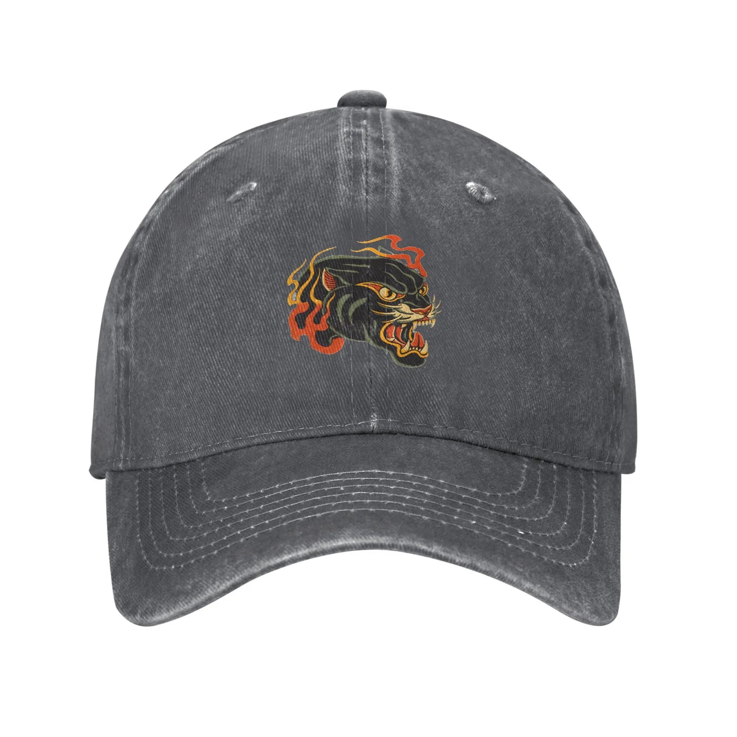 Black Panther Washed Trucker Baseball Cap