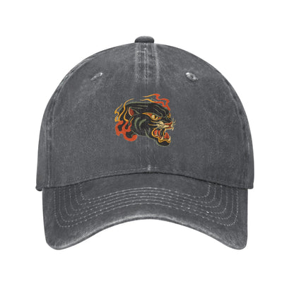 Black Panther Washed Trucker Baseball Cap
