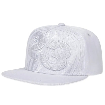 Unisex 23 Basketball Letter Embroidery Hip-hop Hats