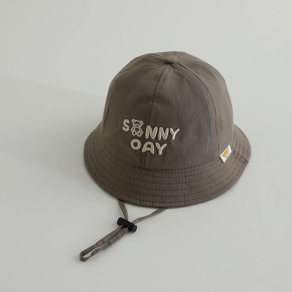 Cartoon Letter Bucket Hat Kids