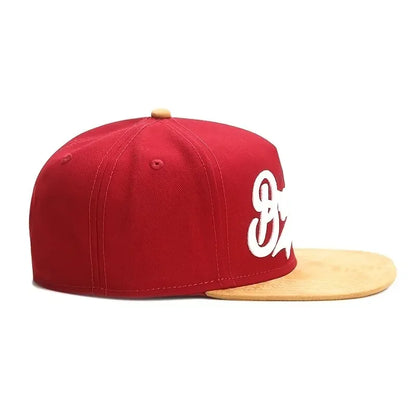 Letter Embroidered Hip Hop Baseball Hat