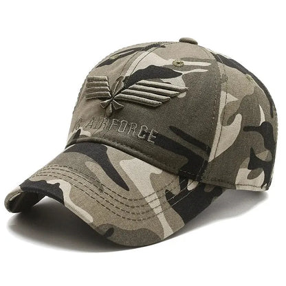 Korean Camouflage Baseball Cap Men