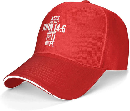 Jesus The Way John 14:6 Christian Baseball Cap