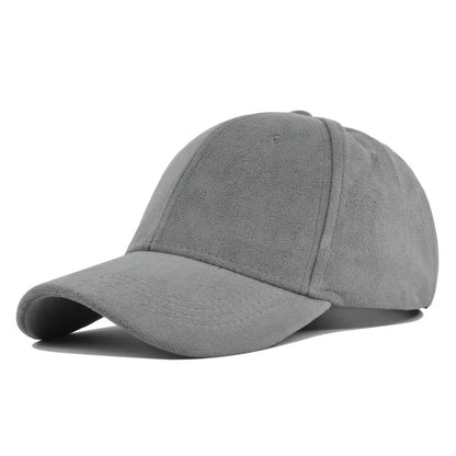 Fashion False Suede Baseball Caps