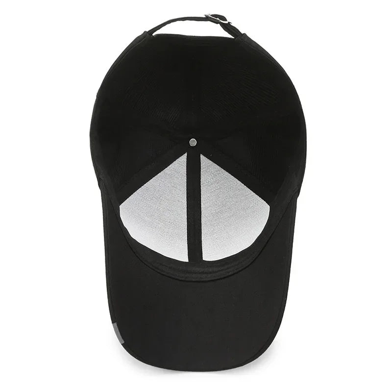 Men’s Large Head Cotton Baseball Cap