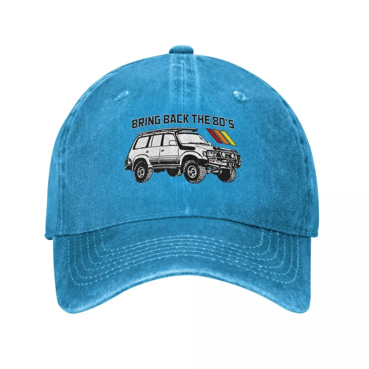 Vintage Land Cruiser Distressed Cotton Baseball Cap