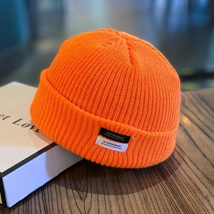 Urban Knit Skull Cap Winter Warm Beanie For Men