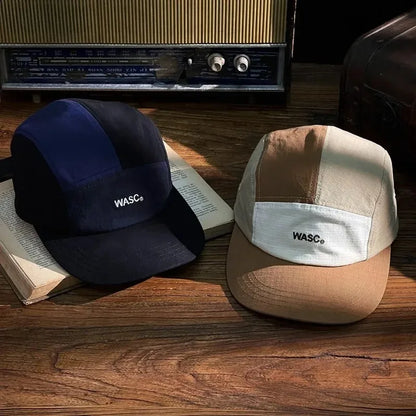 Japanese Patchwork Color Hip Hop Skateboard Snapback Cap