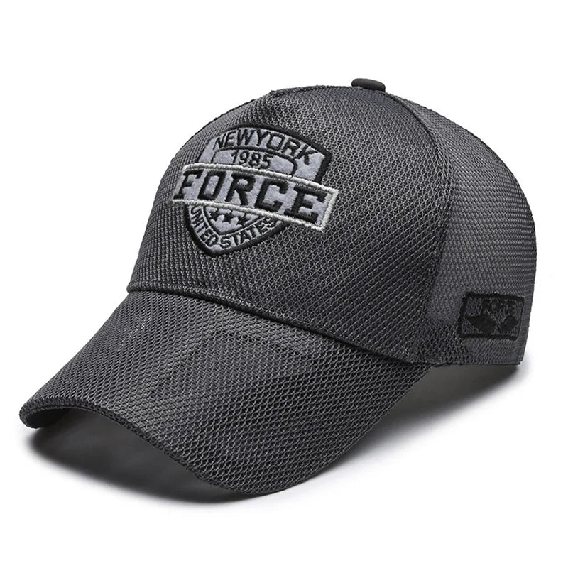 Breathable Mesh Unisex Outdoor Adjustable Baseball Cap