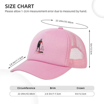 Tis But A Scratch Mesh Snapback Baseball Cap
