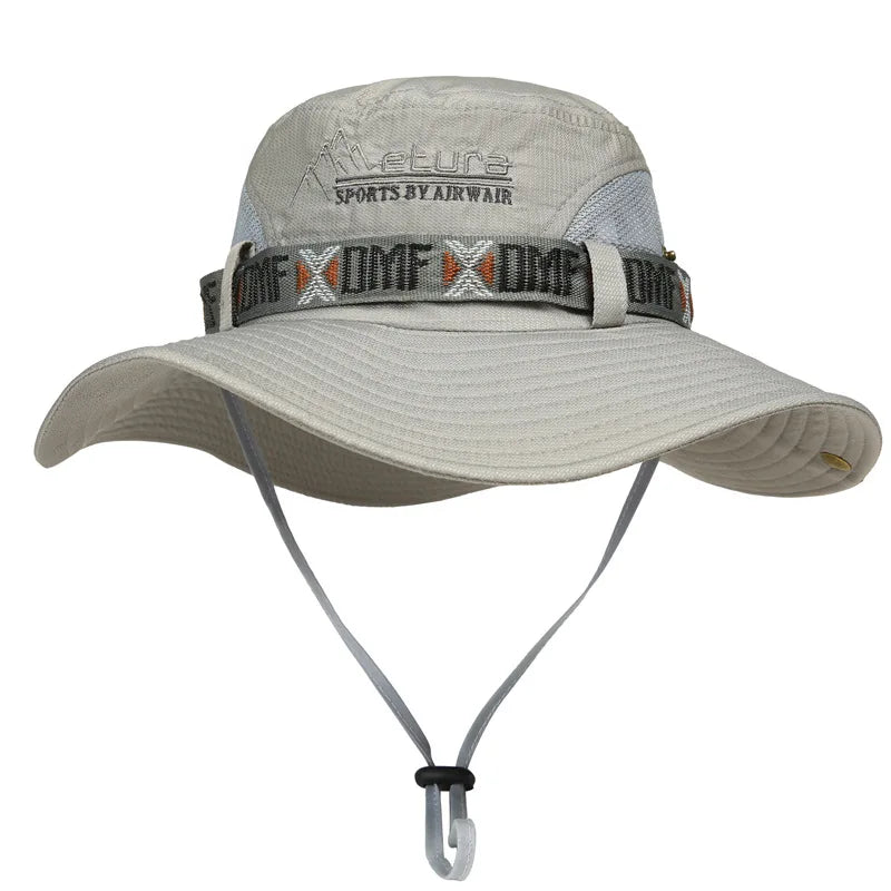 UV Protection Wide Brim Summer Bucket Hat