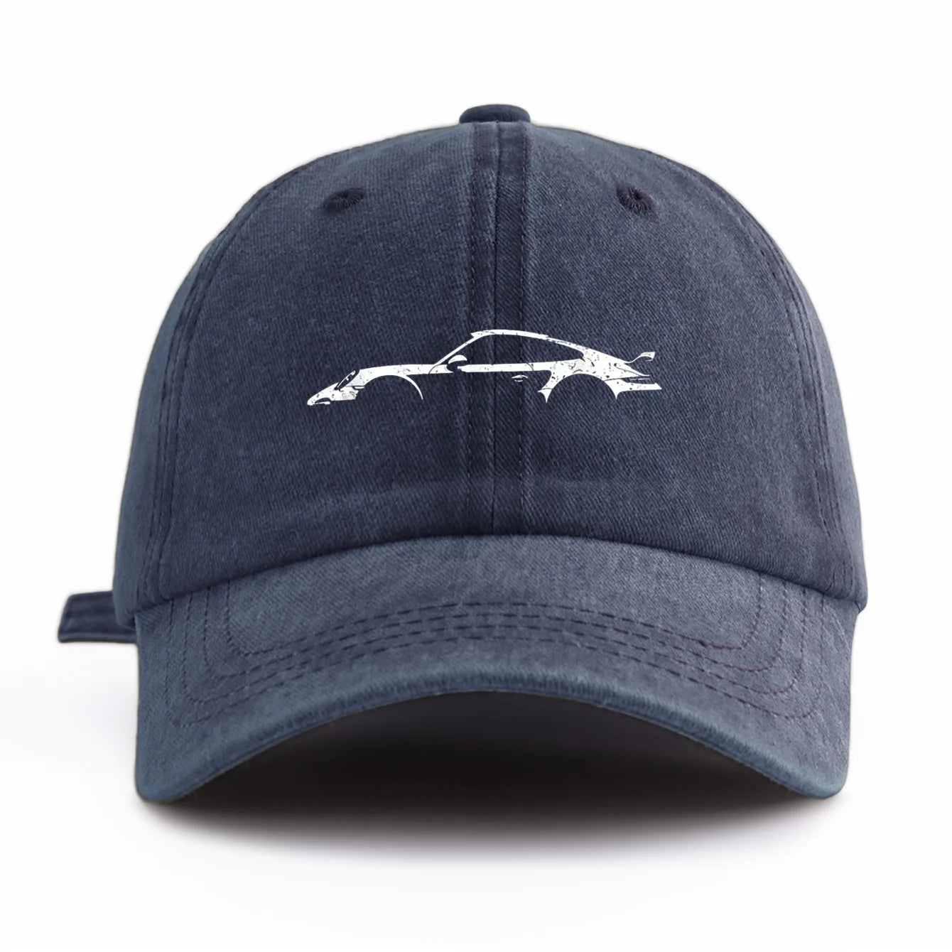 Vintage 911 Print Minimalist Dad Baseball Cap