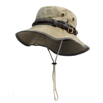 Spring Cotton Solid Bucket Hat
