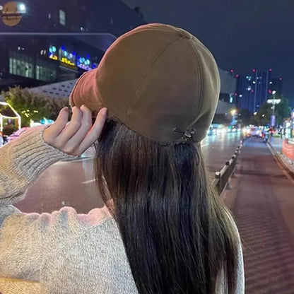 Plush Thickened Winter Women Bucket Hat