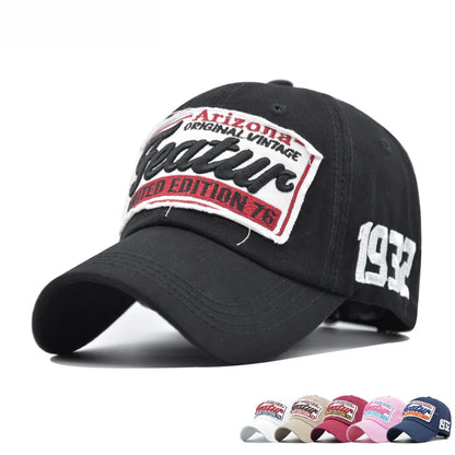 Streetwear Letter Embroidery Baseball Cap