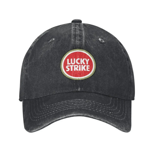 Lucky Strike Troye Sivan Washed Denim Cap