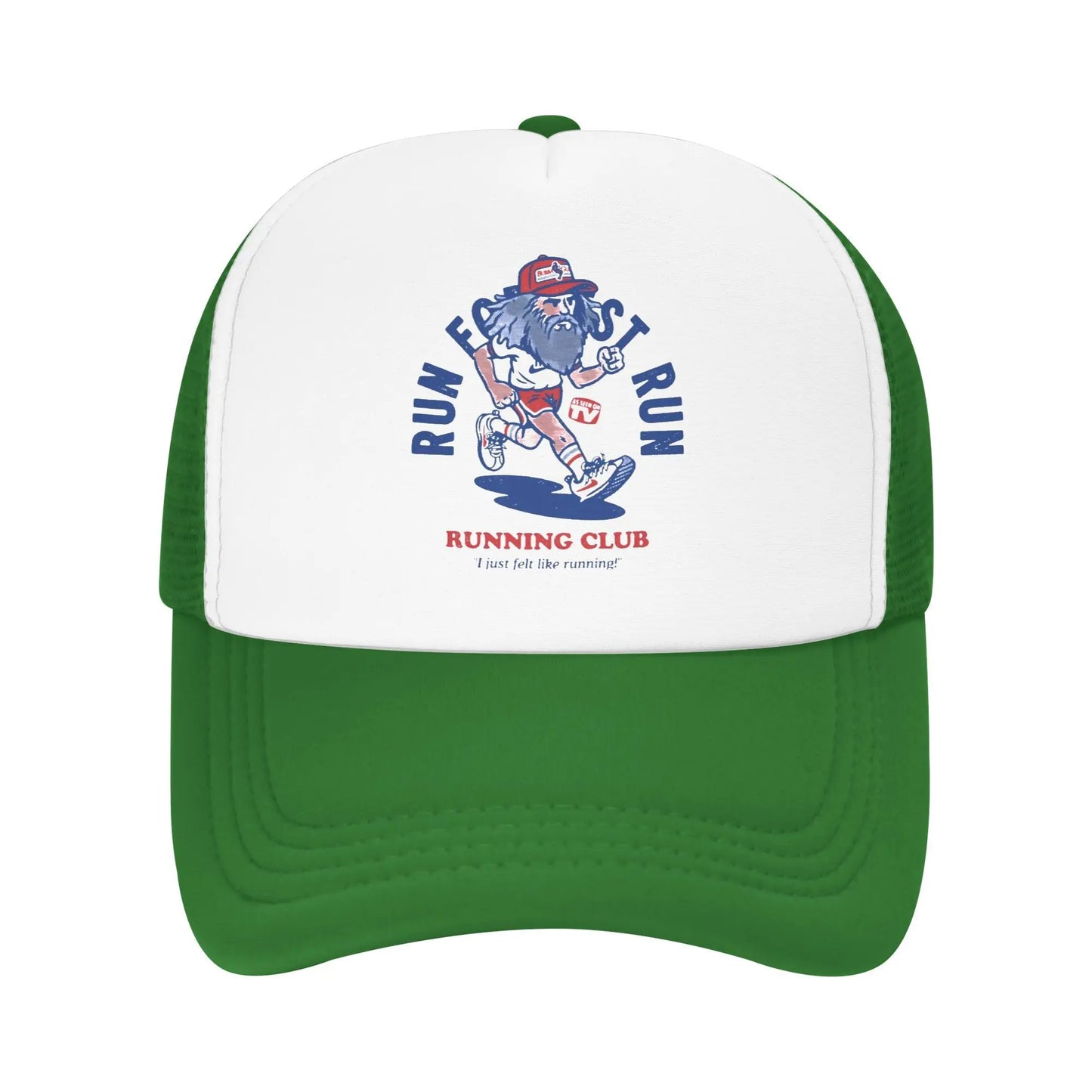 Forrest Gump Running Mesh Trucker Baseball Cap