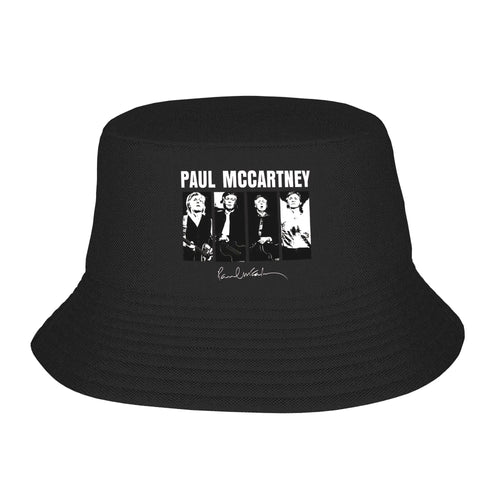 Paul McCartney Vintage Signature Retro Fisherman Bucket Hat
