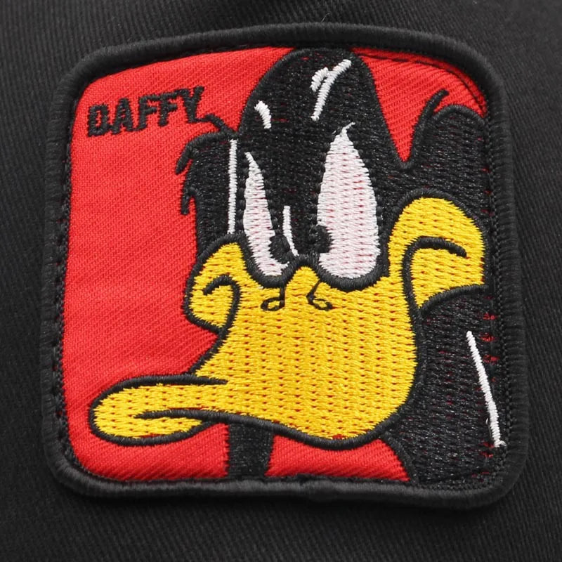 Anime Duck Patch Snapback Baseball Cap