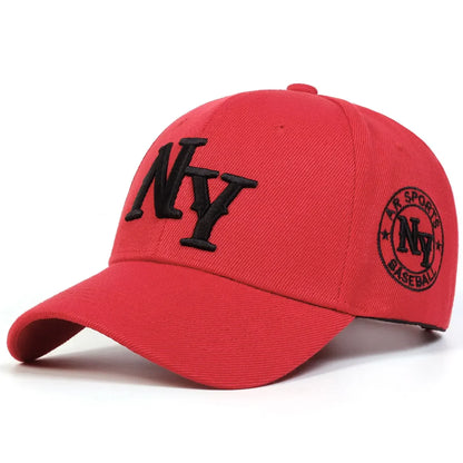 Unisex Letter Embroidery Casual Outdoor Adjustable Baseball Cap