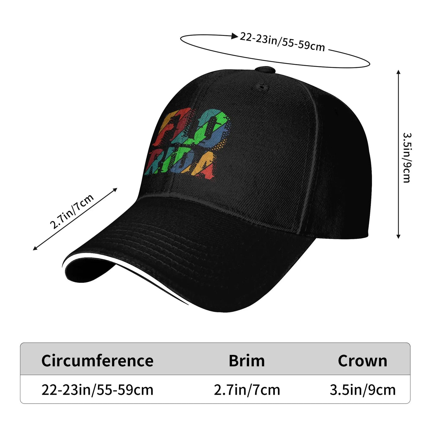 Flo Rida Hip Hop Adjustable Snapback Baseball Cap
