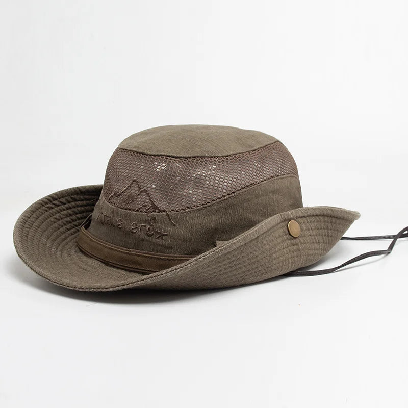 Breathable Mesh Summer Bucket Hat