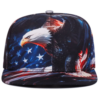 American Flag Print Baseball Cap Unisex