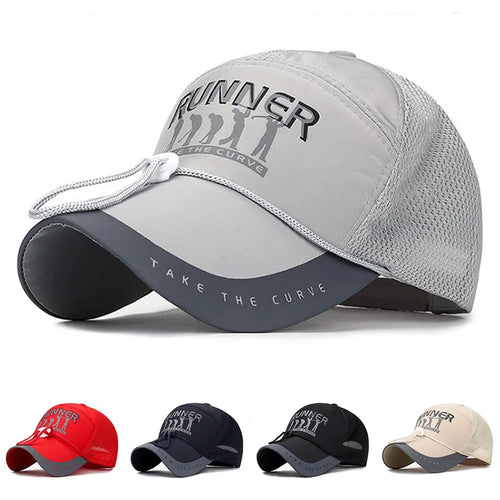Breathable Long-Brimmed Golf Baseball Cap
