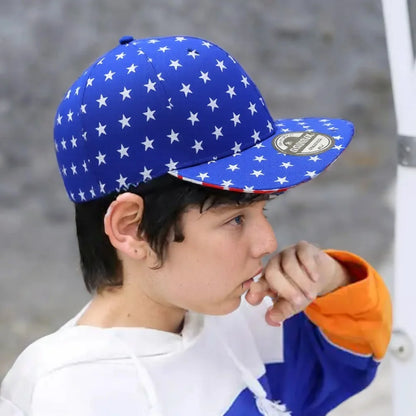 Kids Summer Ventilated Adjustable Snapback Cap