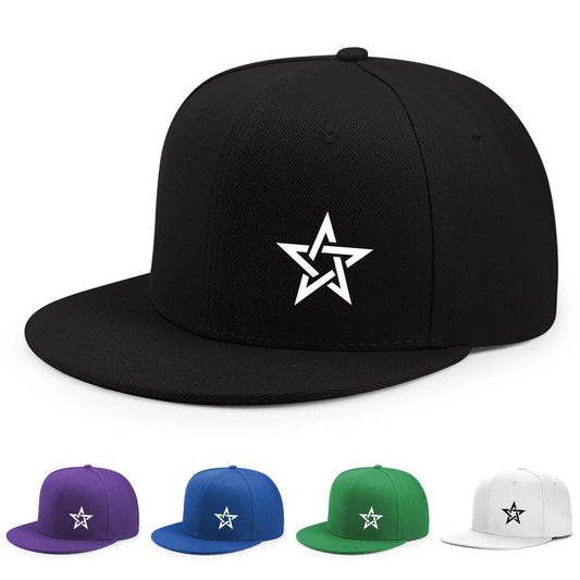 Unisex Flat Brim Fashion Baseball Cap