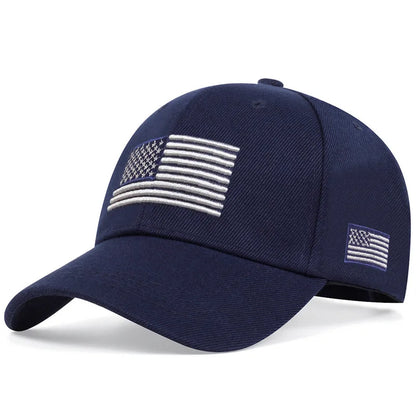 American Flag Snapback Baseball Hat