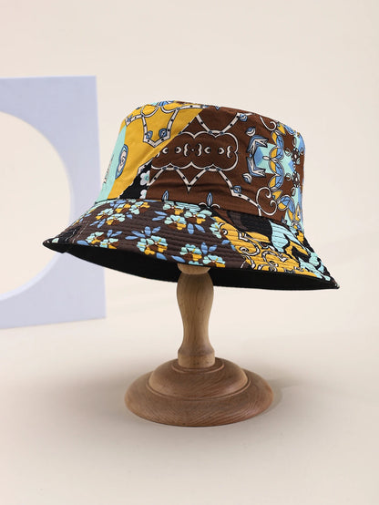 Unisex Graffiti Bucket Hat Hip-Hop Streetwear Cap