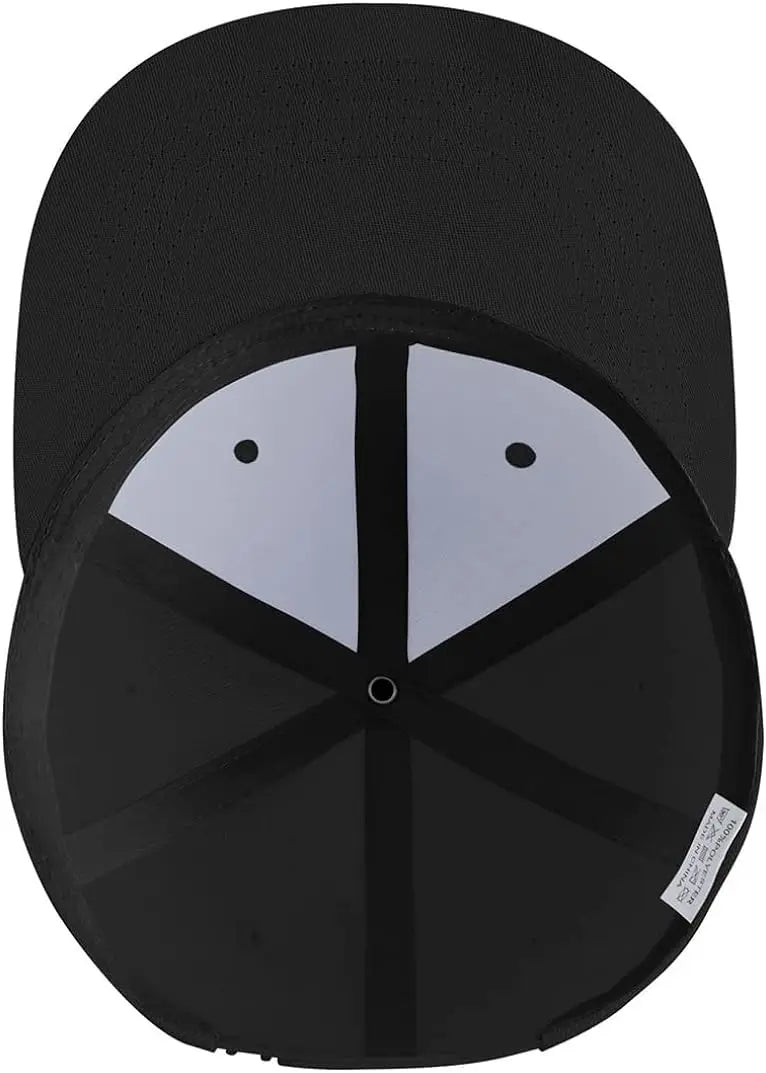 Christian Cross Embroidered Flat Brim Snapback Cap