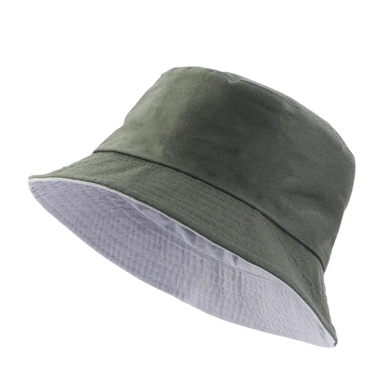 Foldable Solid Outdoor Bucket Hat
