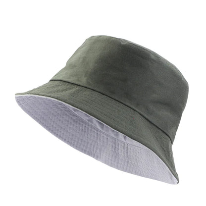 Foldable Solid Outdoor Bucket Hat