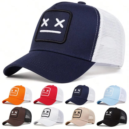 Unisex XX Embroidery Baseball Net Caps