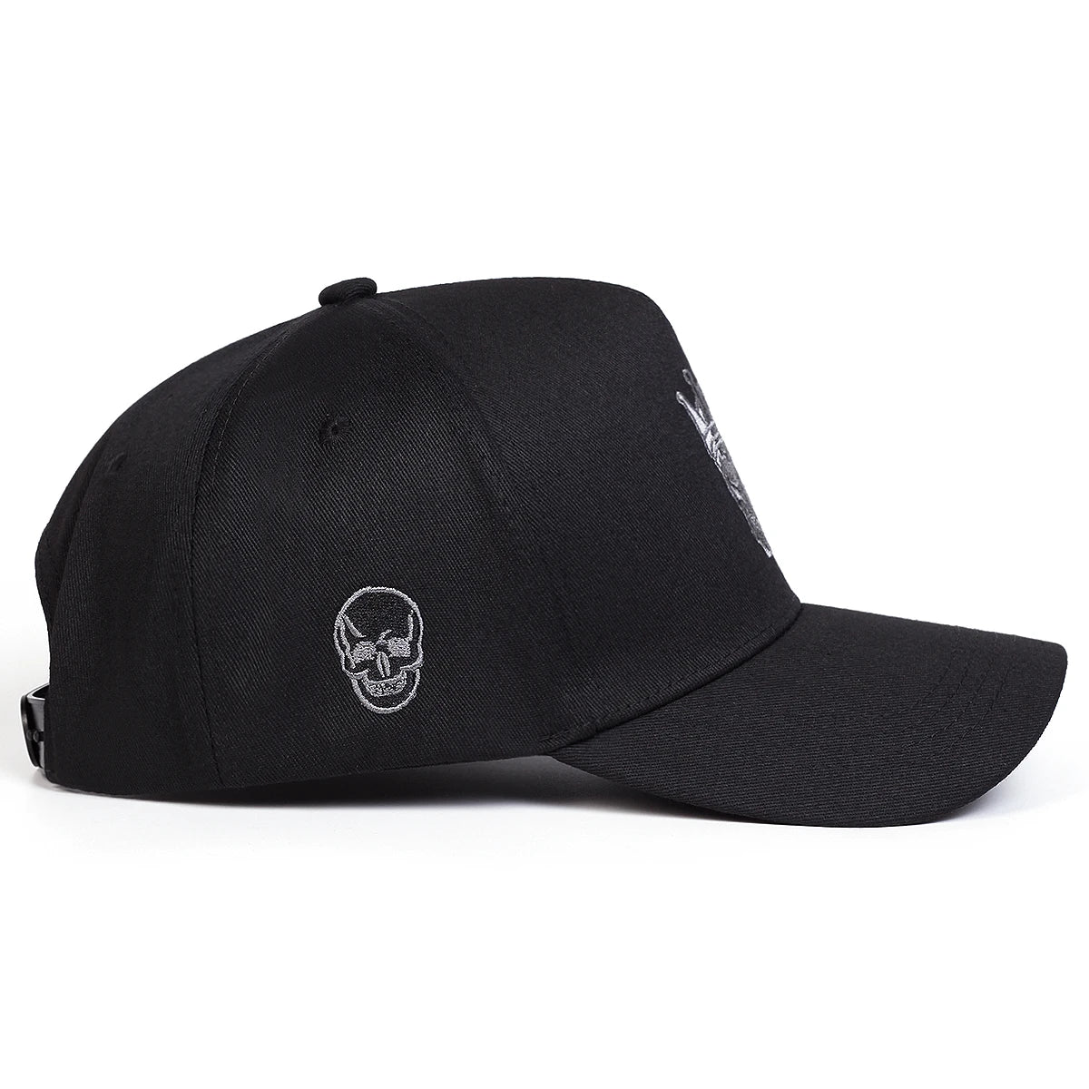 Skull Crown Embroidery Baseball Cap Unisex
