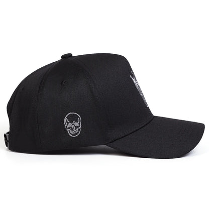 Skull Crown Embroidery Baseball Cap Unisex
