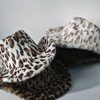 Winter Rabbit Fur Western Cowboy Fedora Hat
